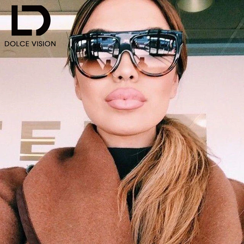 Женские солнцезащитные очки dolce&vision винтажные градиентные брендовые больших