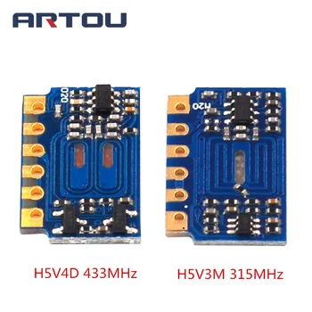 

H5V3M H5V4D 5V 315MHz 433MHz Wireless Remote Control Receiver Module Superheterodyne RF Board