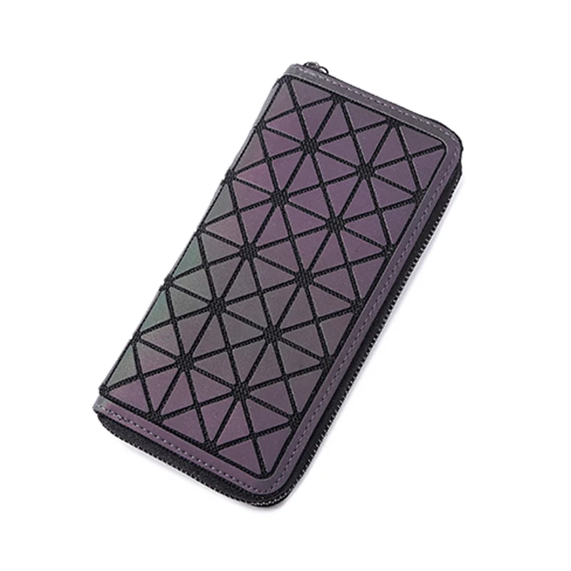 Flower-Poetry-New-Long-Women-Wallets-Geometric-Lattice-Luminous-Wallet-Women-Lutch-Purse-baobao-teira-feminina (3)
