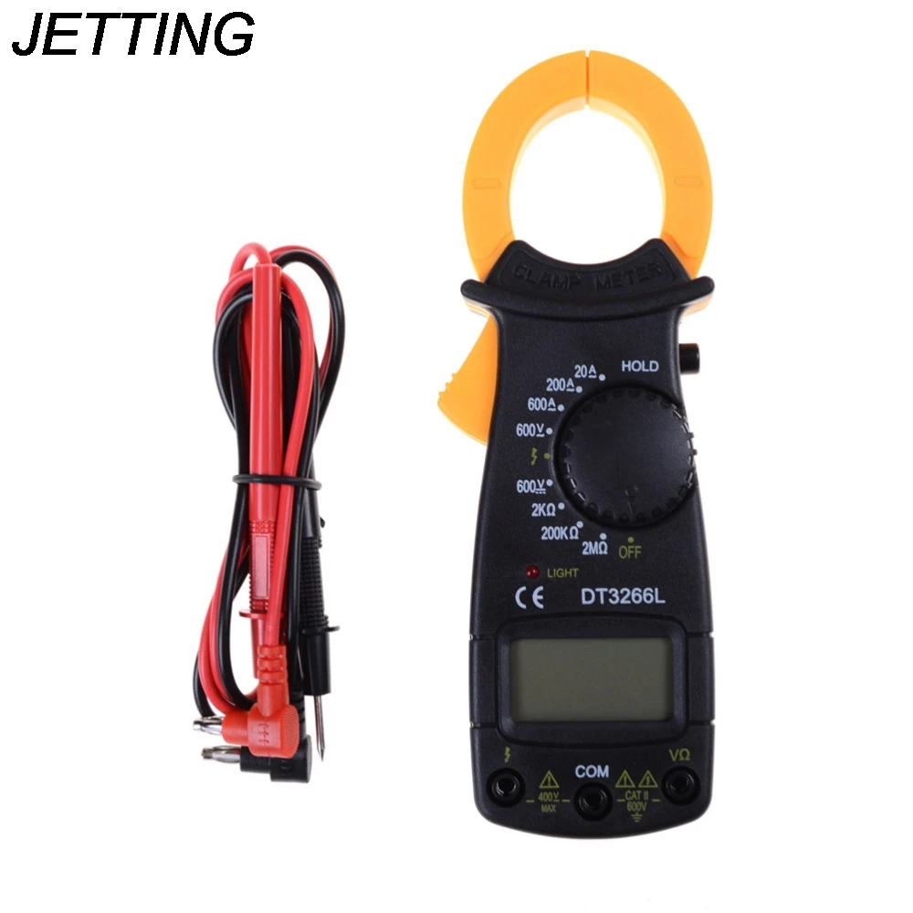 Hot Sale Digital Clamp Meter Multimeter Voltage Meter Current Tongs Resistance Tester Electronic multitester dijital multimetre
