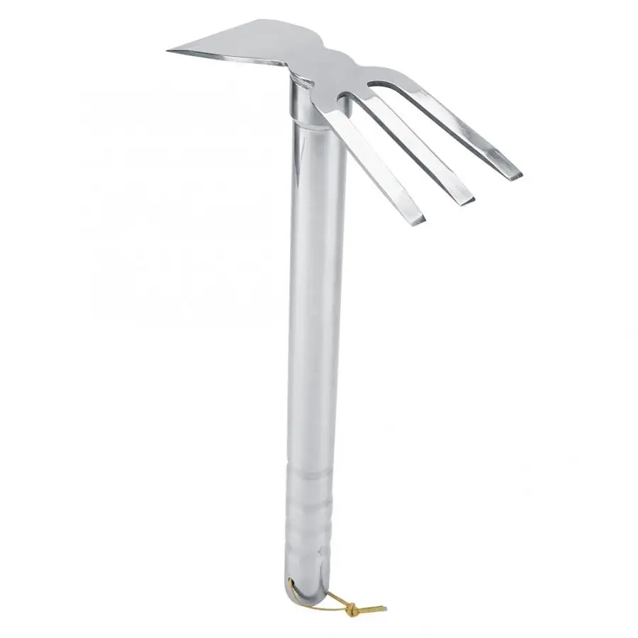 

shed Steel Mini Rake Rubber Handle Short Claw Rake Cultivator Garden Tool Outdoor drill tools screwdriver