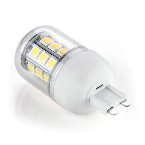 G9 5050 SMD 27 Светодиодный s ампулы лампе пятно теплого белого света 5 W 220 v кукурузы светодиодный свет кукурузы лампа светодиодный G9