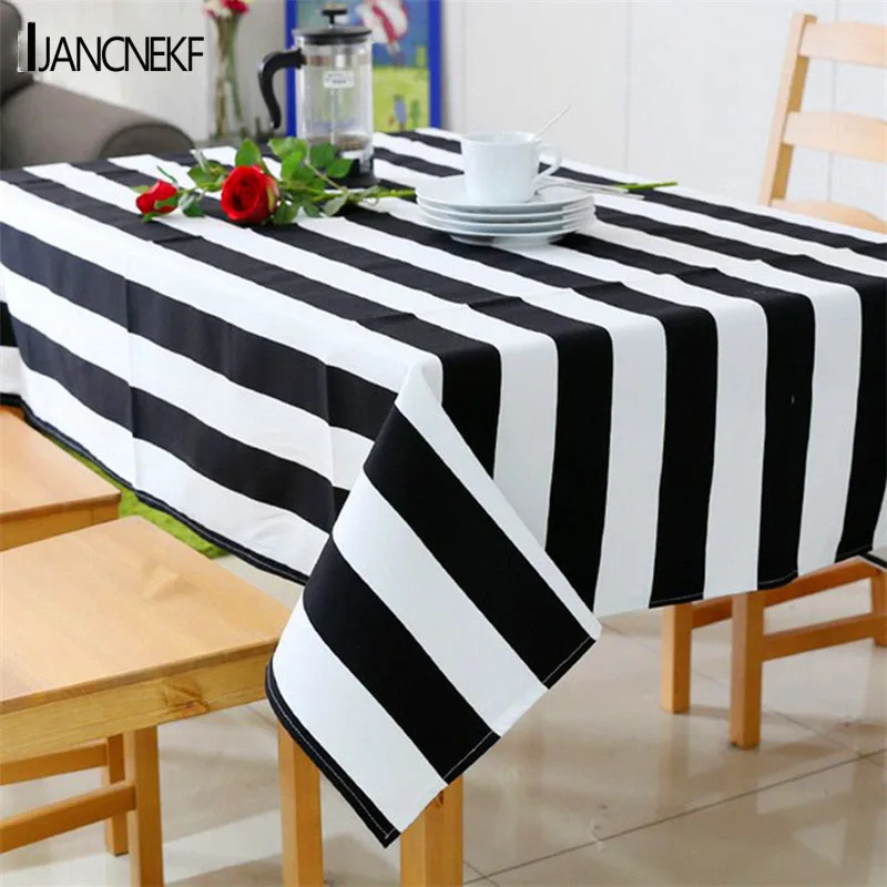 

Linen Tablecloth Country Style Plaid Printed Cloth Multi-function Rectangular Tablecloth Home Kitchen Decoration Tablecloth