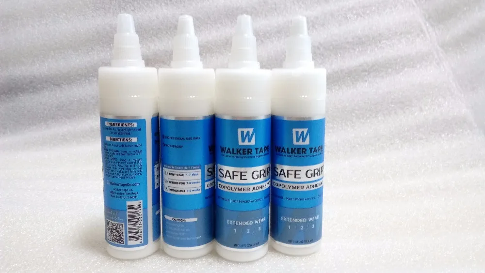 1.4 Oz Walker Safe Grip Adhesive Hairpiece Lace wig Glue Toupee Gluein