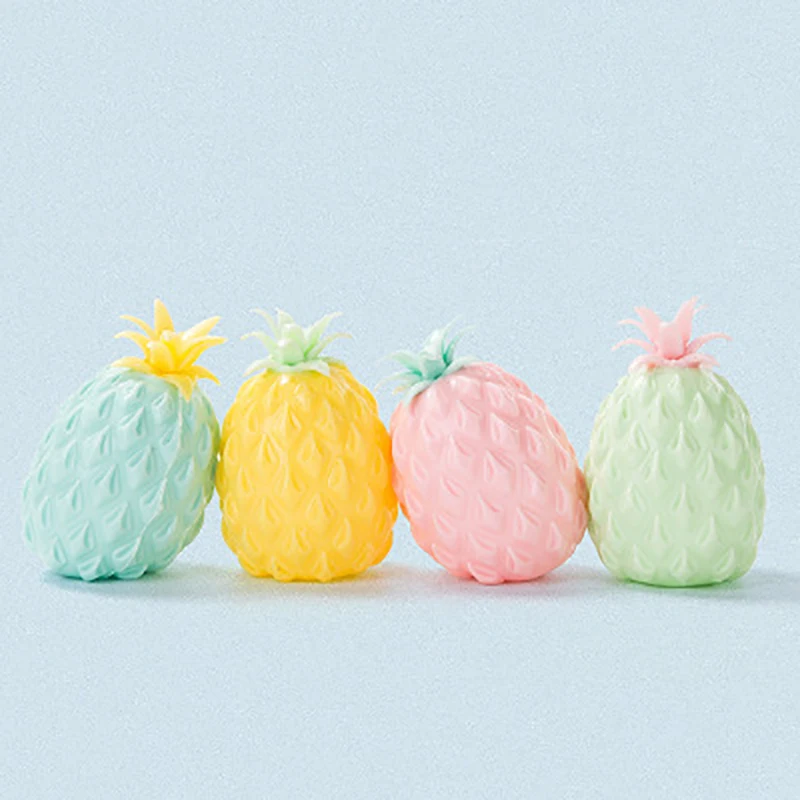 Форма ананаса Ароматические игрушка-фрукт дети Squeeze игрушки офис давление снятие стресса игрушки анти-стресс для мальчика девочки новый