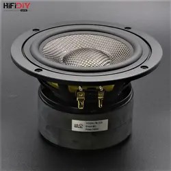 HIFIDIY LIVE HIFI 5,5 дюймов 5,98 "мидбаса Динамик для автомобиля 8OHM 100 Вт литья Алюминиевая Рамка углеродного волокна громкоговоритель T5-152