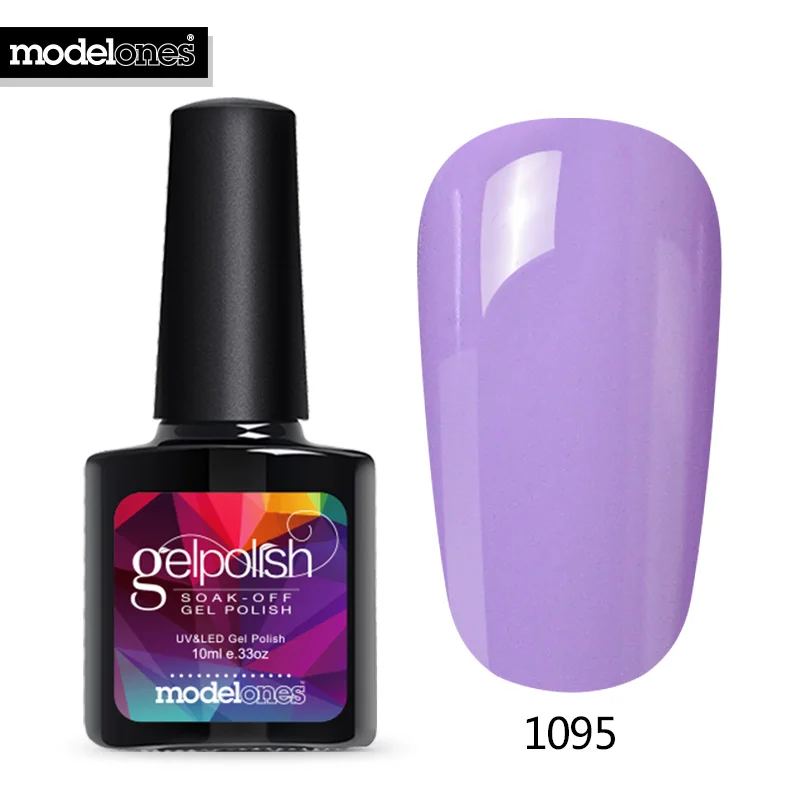 

Modelones Purple Color UV Nail Gel Polish Fashion Nail Art Salon UV Nail Gel Varnish Semi Permanent Led Nail Glue Enamel