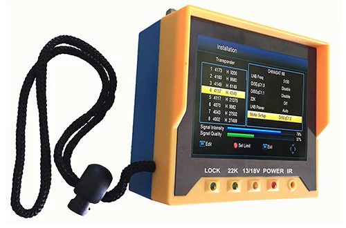 3 5 дюйма DVB S/S2 KPT 356H ручной TFT LCD Многофункциональный цифровой спутниковый