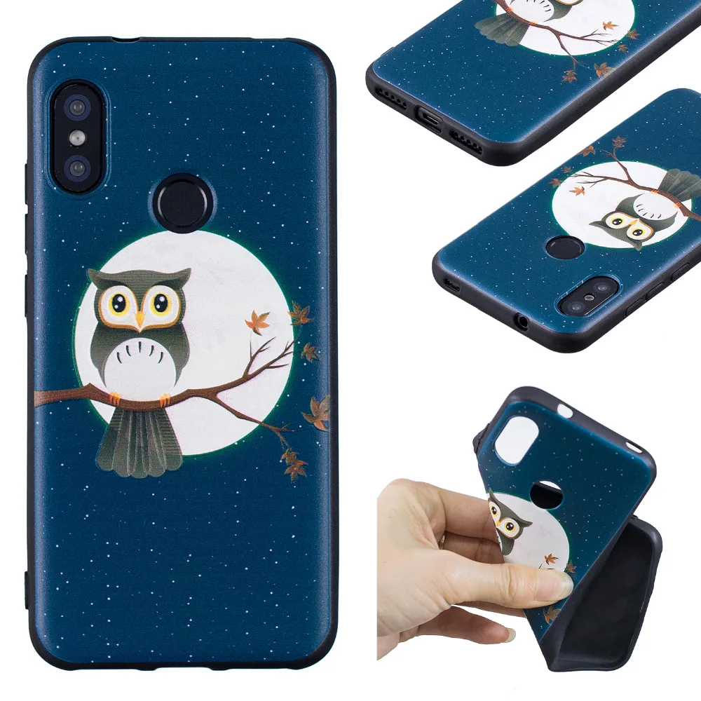 Embossed Case For Xiaomi Mi5 Mi A1 Mi6 5S Redmi 5A 5 plus 4 Prime TPU 6 6pro 4X 4A Note note Pro |