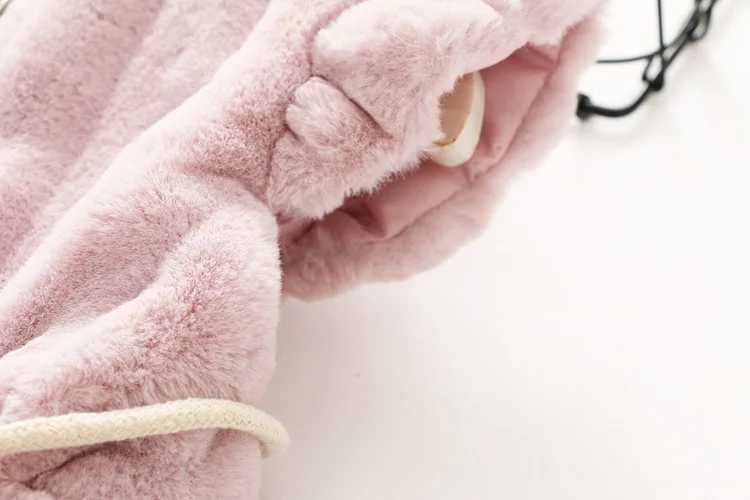 Jaqueta do Bebê Cabolsa da Menina Colete com Bolsa Roupas da Menina Anos Primavera Outono Moda Sólida Quente Criança Crianças Outerwear 0-5 2020 18 casaco da menina colete com saco roupas da menina