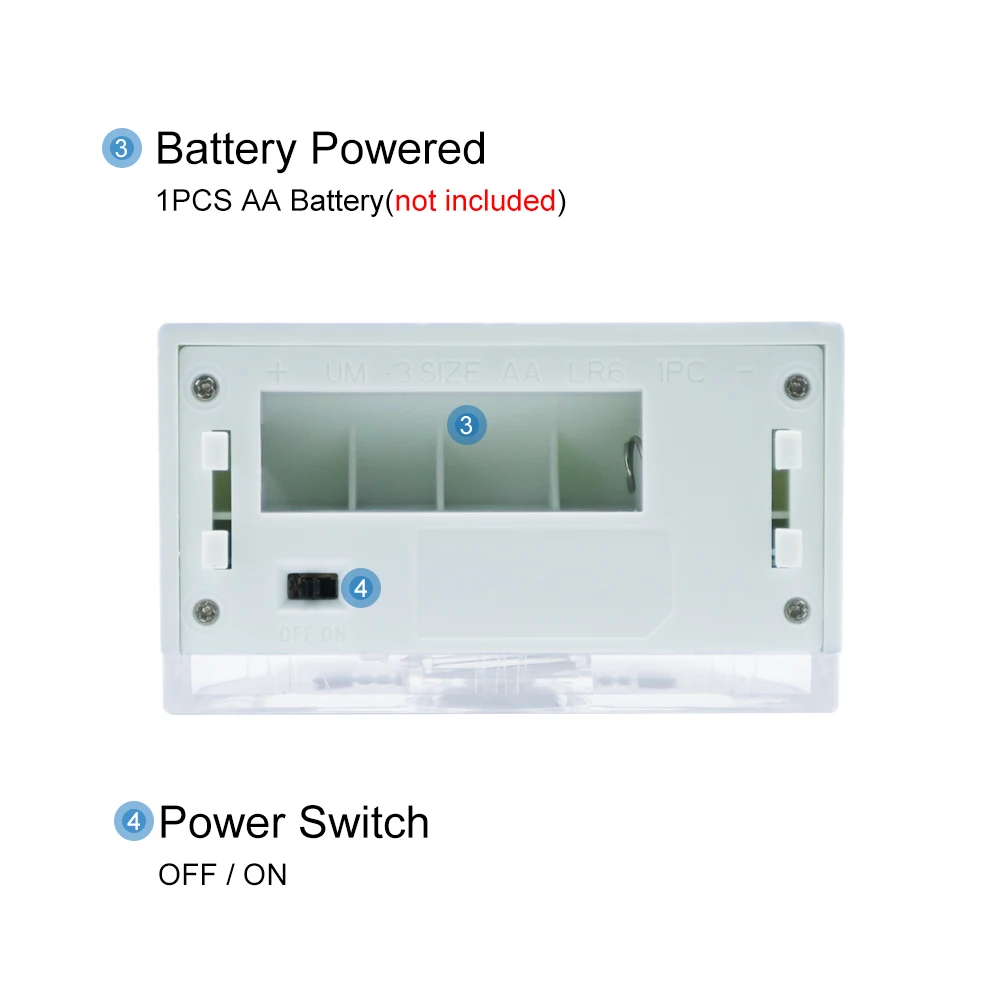 Датчик батареи подсветка замочной скважины 4 светодиода Автоматическое включение/выключение дверной замок, индукционные лампы датчик движения Ночной светильник белый