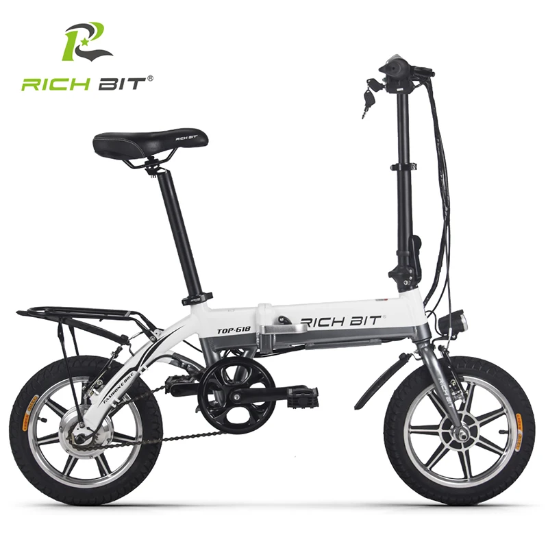 RichBit RT-618 14 Inch Folding Electric Bike 36V 250W 10.2Ah Lithium Battery Electric Bicycle Folding Electric Mountain Bike RichBit RT-618 14 Inch Folding Electric Bike 36V 250W 10.2Ah Lithium Battery Electric Bicycle Folding Electric Mountain Bike
