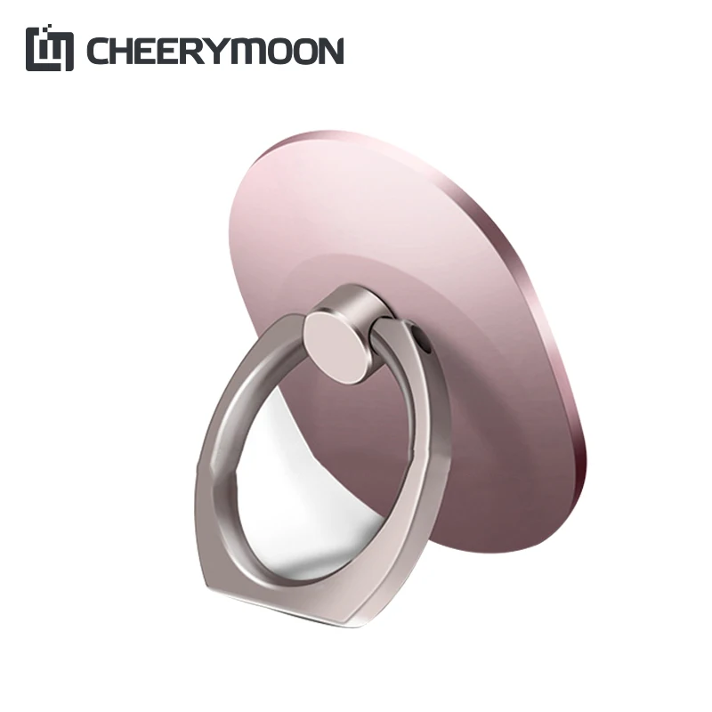 CHEERYMOON Q1 Oval Series Holder Universal Mobile Phone Ring IRE Metal Stand Finger Grip Stand Stent Bracket For IPhone Samsung