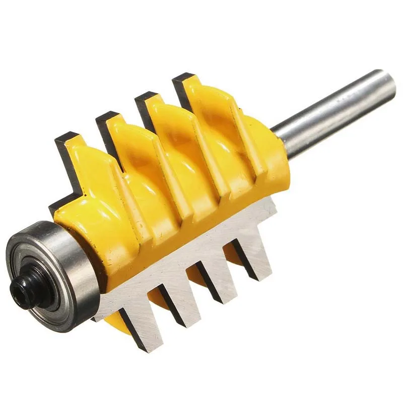 

1pc New 1/4" Shank Router Bit Reversible Finger Joint Glue Router Bit For Woodwork Cutter Tool