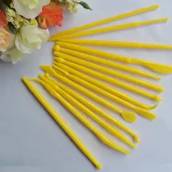 14 штук DIY торт резные Вышивка Крестом Картины группа помадка торт Сахар Плесень цветок Скульптура группы формирование выпечки Инструменты