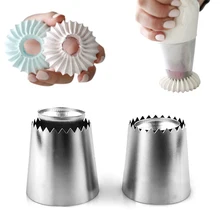 Большой Кухонный подарок насадки для кондитерского мешка; для поставки в Россию наборы для выпечки Трубопроводы Сопла Султан кольцо формы для печения безе инструменты для приготовления печенья