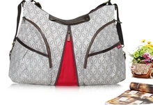 Nuevo diseño del bebé bolsas de pañales para mamá bebé de viaje bebe nappy bolsos organizador bolsa de cochecito para embarazos de maternidad momia bolsa