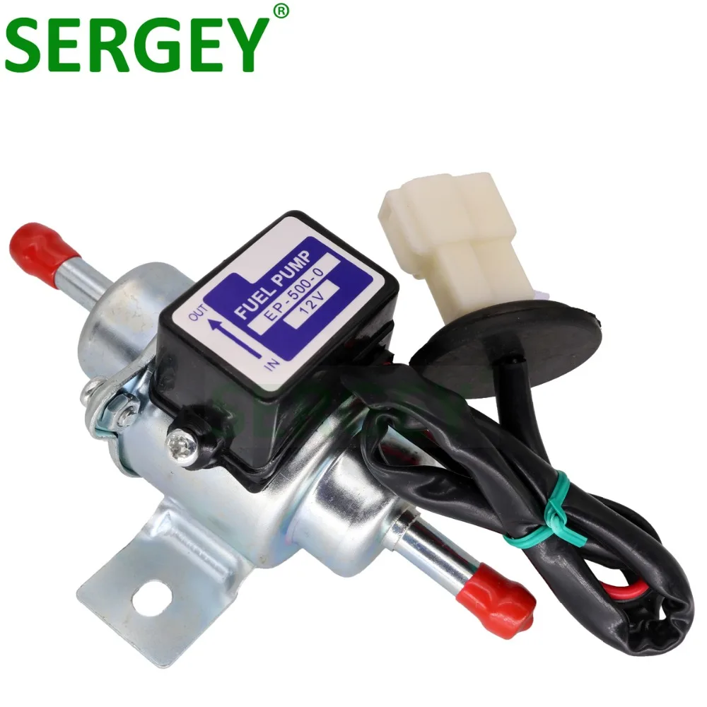 

SERGEY Universal Diesel Petrol Gasoline 12V Electric Car Fuel Pump EP500-0 EP5000 EP-500-0 035000-0460