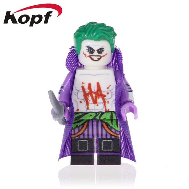 Best Price Single Sale Building Blocks Joker Deathstroke Harley Quinn Zombie Robin Daredevil Figures Action Dolls Toys For Children PG1722