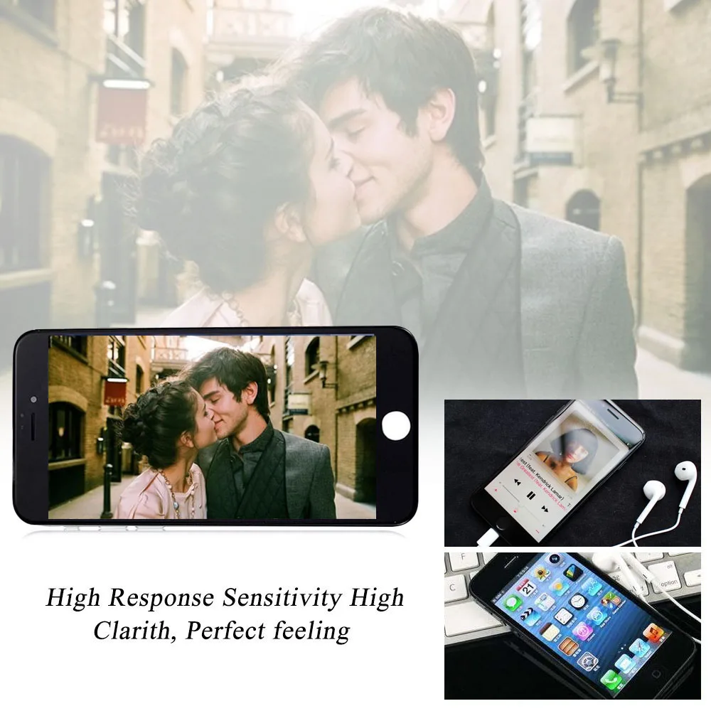 4 7 дюймов 5 для iphone 6 LCD 6P 6S 6SP ЖК дисплей сенсорный экран без битых пикселей