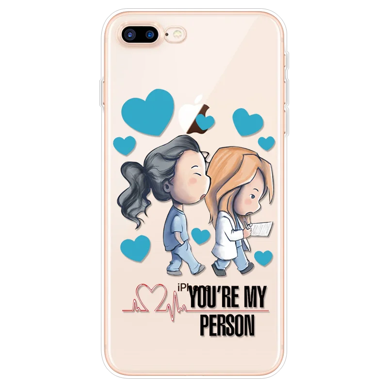 Чехол для телефона Greys Anatomy You're My Person для iPhone 8 Plus Funda для iPhone 6 6S 7 8 Plus для iPhone 11 Pro XS Max XR X TPU чехол