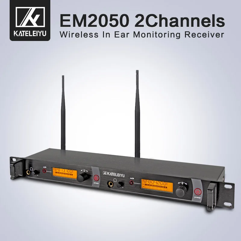 

Professional wireless ear monitoring 2050 system stage performance transmitter accessories optional frequency receiver