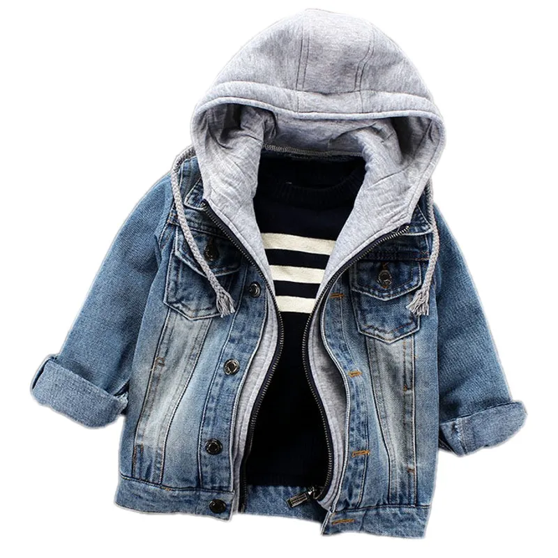 Infant Boys Coat 2021 Spring Autumn Baby Boys Jackets For Boys Jeans