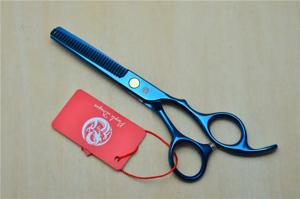 2 шт. 5," 16 см фиолетовый дракон Профессиональные ножницы для волос Парикмахерские ножницы для резки+ истончающие ножницы Инструменты для укладки волос Z1005
