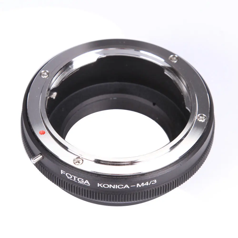 Переходное кольцо FOTGA для объектива Konica AR Convert to Olympus Panasonic Micro 4/3 m4/3 E P1 G1 GF1 brass|lens