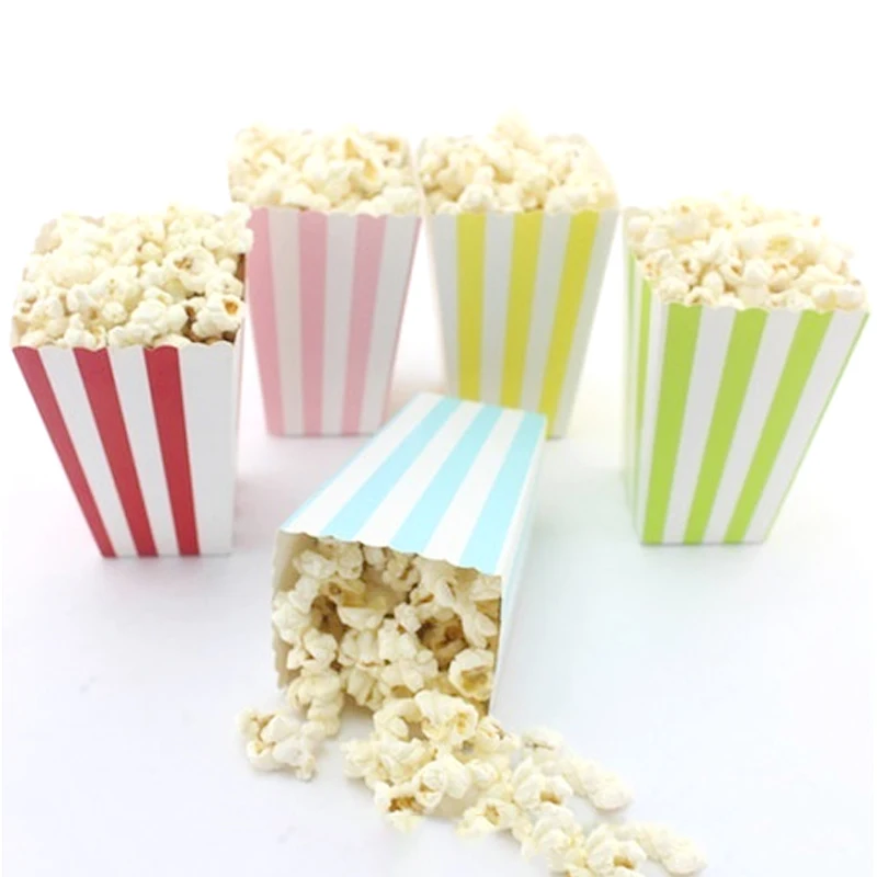 Бумажная коробка коробки для закусок одноразовые курицы DIY Попкорн еда Фавор