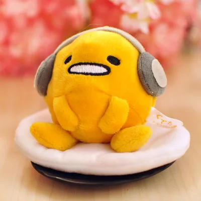 

Special 10cm cartoon funny lazy egg doll mobile phone pendant chain plush accessories toy activities gift wholesale 2pcs
