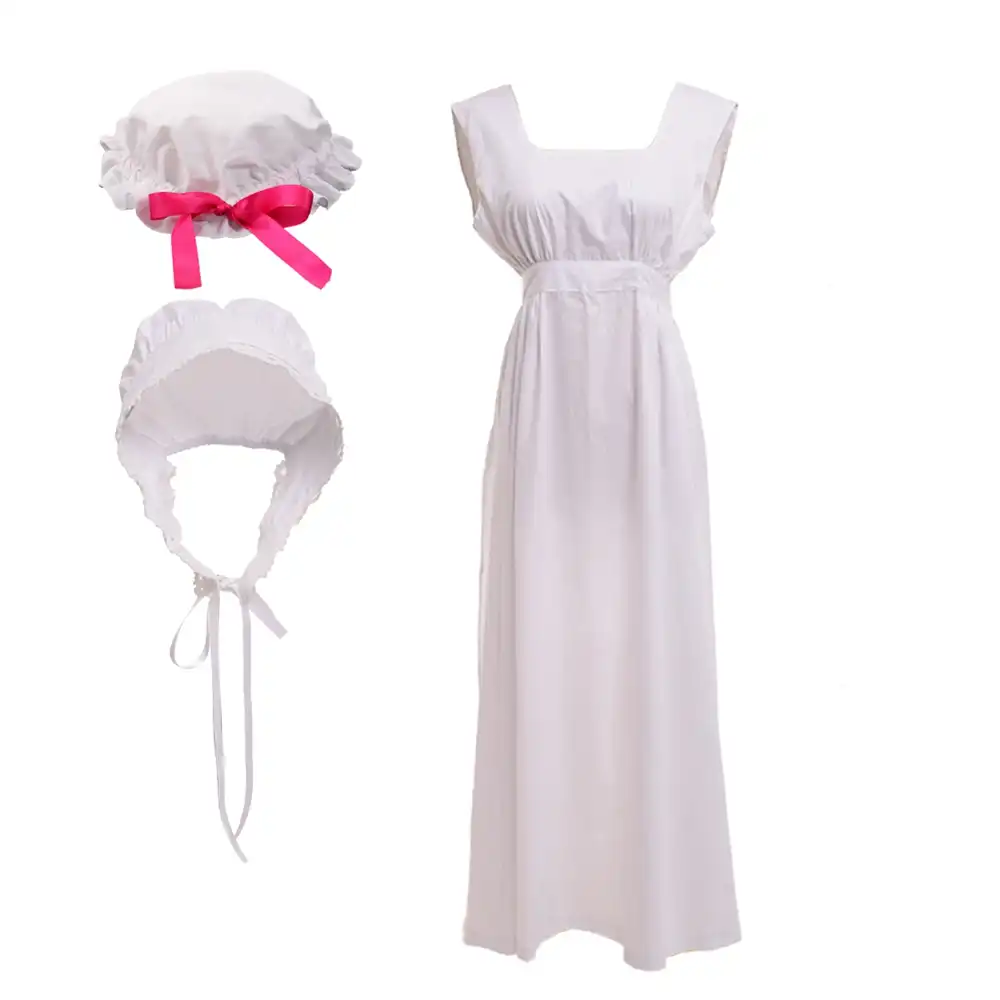 dress and bonnet set
