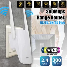 LEROY беспроводной WiFi ретранслятор Wifi расширитель 300 Мбит маршрутизатор двойной усилитель сигнала антенны с внешними антеннами Горячая