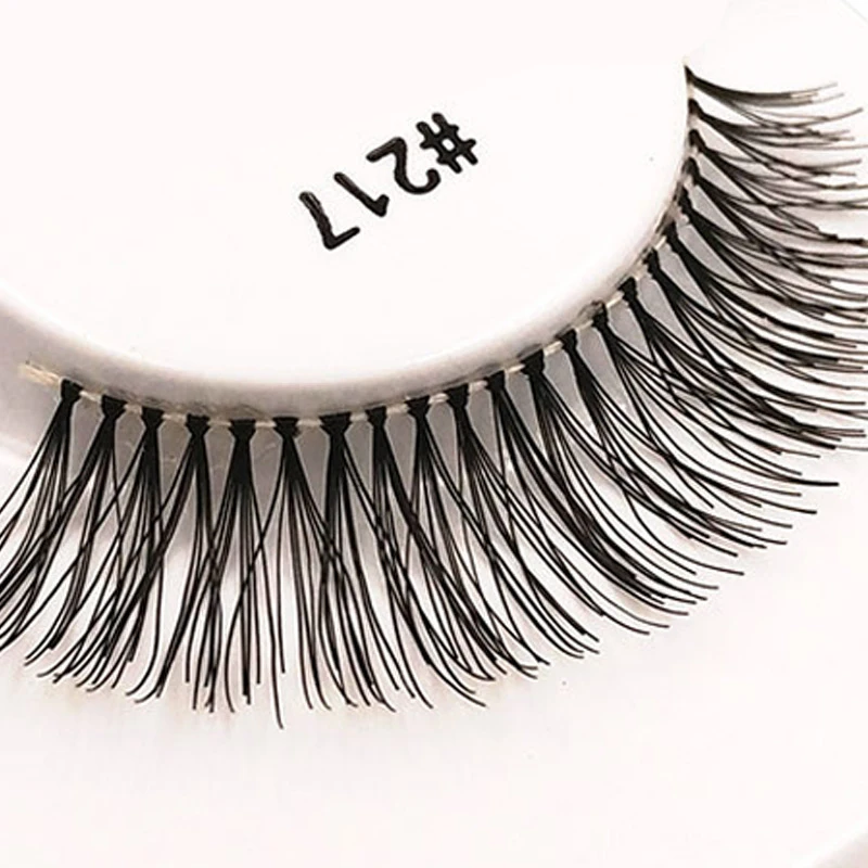 

11 kinds of Handmade natural long 100% human hair false eyelashes professional make up fake eyelash extension lashes wimpern