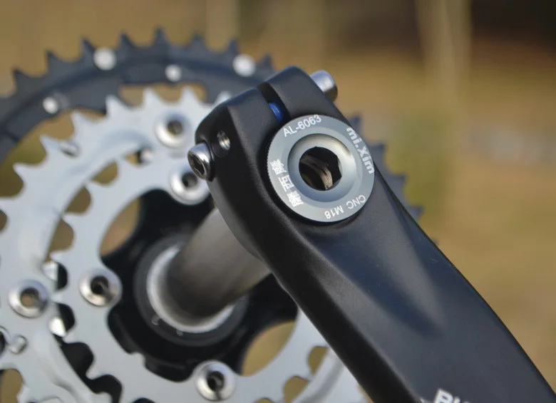 Mi. Xim 18 мм для SHIMANO PROWHEEL Cranket алюминий сплав Велоспорт MTB горный велосипед шатуны Адреналин крышка винт BB оси винт