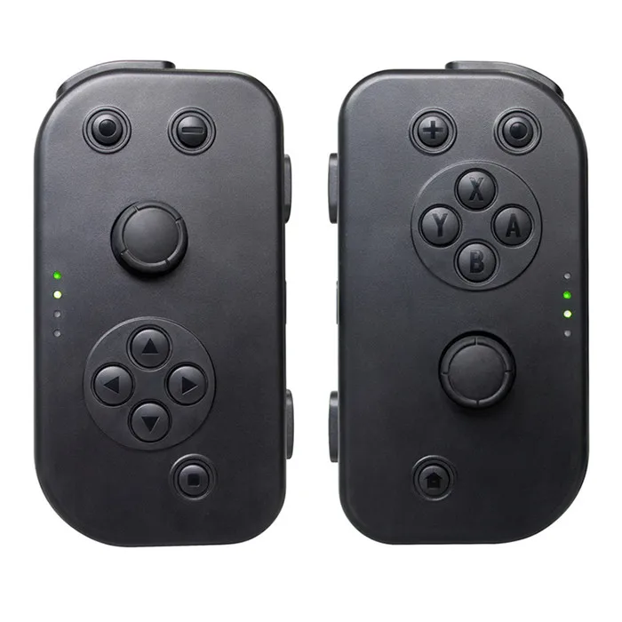Горячая Распродажа беспроводной Bluetooth левый и правый геймпад для джойстика с переключателем контроллер Joy game con NS джойстик для игровой консоли переключателя - Цвет: Черный