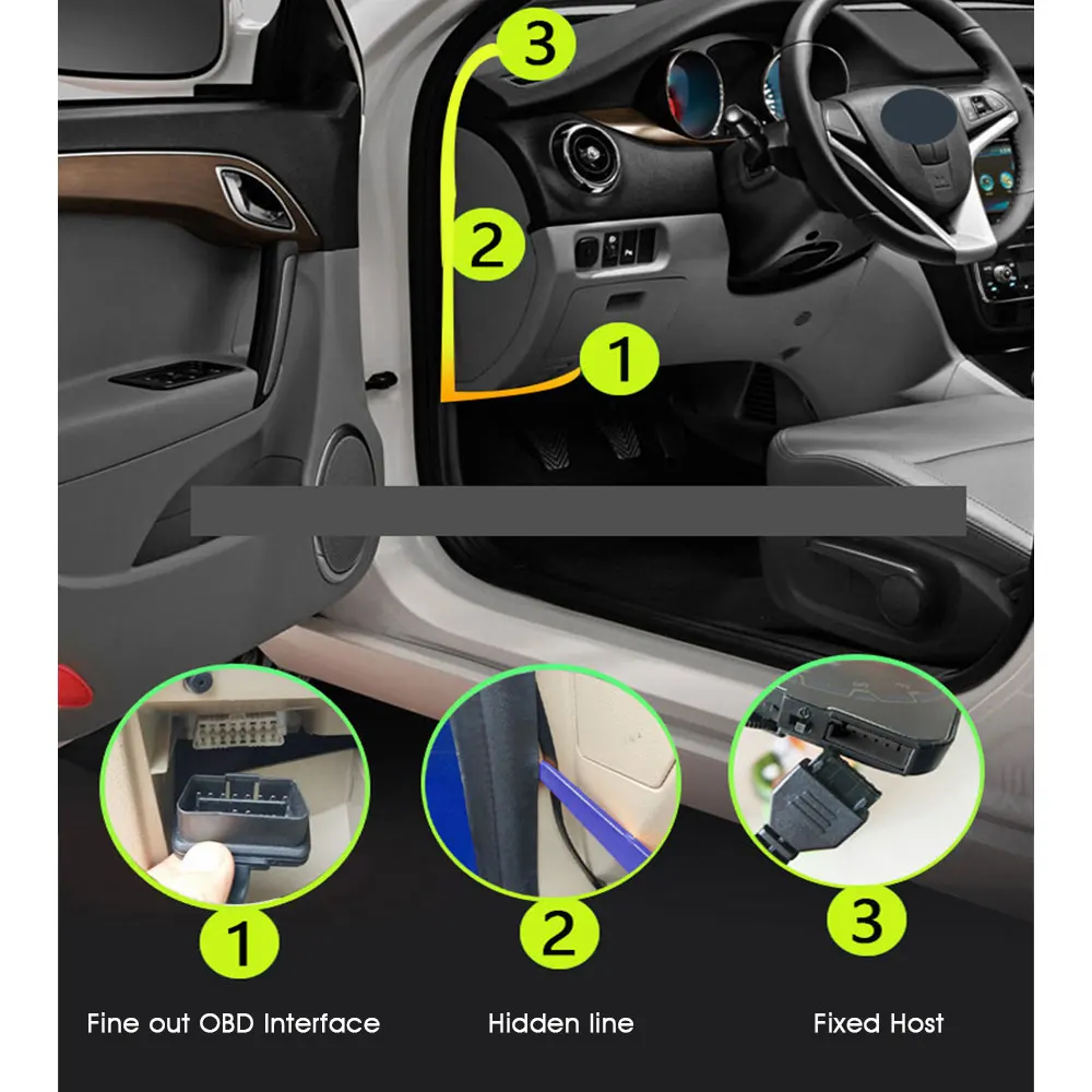 OBD hud display