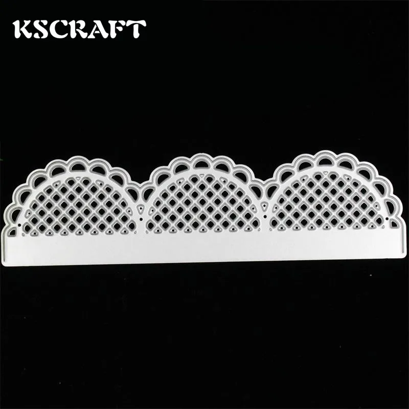 

KSCRAFT Lace Metal Cutting Dies Stencils for DIY Scrapbooking/photo album Decorative Embossing DIY Paper Cards