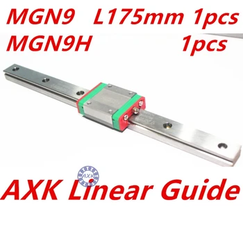 

Kossel Mini MGN9 9mm miniature linear slide set: MGN9 L- 175mm linear rail MGN9H linear block carriage XYZ cnc parts