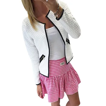 

2019 Women Paillette Elegant Fitted Blasers Formal Jacket for Woman Office Work Wear Plus Size Lady Coat Suits Top Tunic