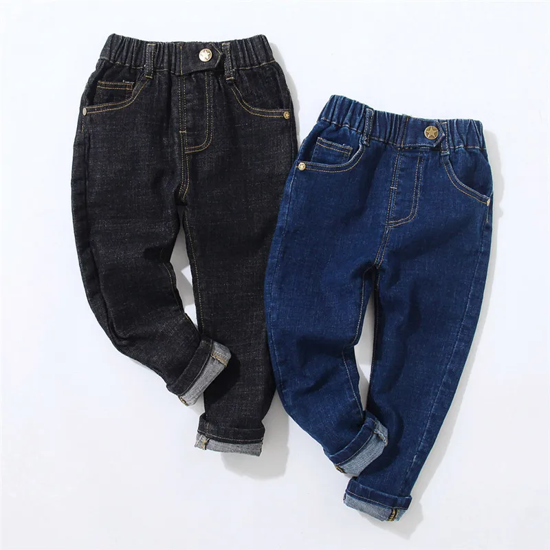 Autumn Fashion 1-7T Baby Pants Boys Jeans Children Clothing Teenager Trousers Bottom Boys Pants Baby Jeans Denim Kids Clothes