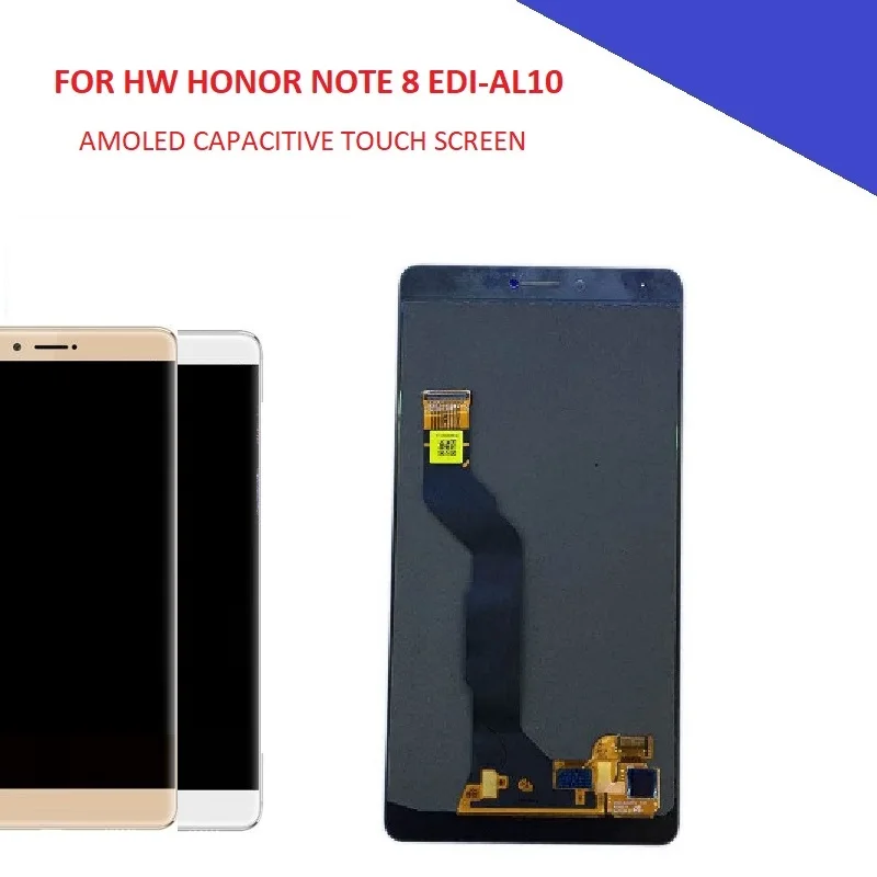 

6.6' LCD Display for Huawei Honor Note 8 EDI-AL10 LCD Screen Touch Panel Assembly Phone Parts