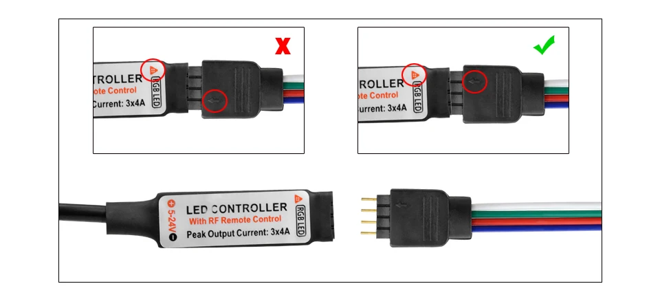 DC 5 в USB светодиодный RGB контроллер мини 3 клавиши Диммер/24 кнопки ИК-пульт/17 ключей RF беспроводной пульт дистанционного управления USB RGB светодиодный светильник