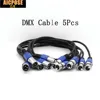 5Pcs/lots  3-PIN DMX signal line, (1M,2M,3M,4M,5M,6M,7M,8M,9M,10M) LED PAR stage lights dmx cable dj equipment 100% new ► Photo 1/5