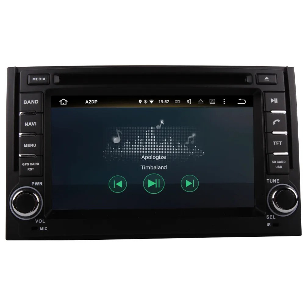Sale 2 Din 4GB RAM Android 8.0 Car Multimedia GPS Bluetooth For Hyundai H1/Grand Starex 2007 2008 2009 2010 2011 2012 Radio WIFI 3G 4