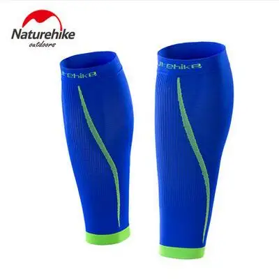 Naturehike защита голени бег Футбол Леггинсы Спорт Велоспорт гетры для мужчин и женщин носки для футбола NH17H003-M - Цвет: Синий