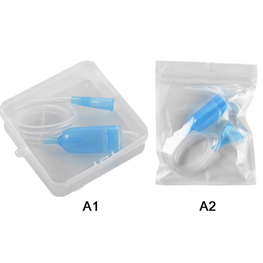 Kids Nasal Aspirator Newborn Baby Safety Care Nasal Aspirator Snot Nose Cleaner Vacuum Suction Nasal Absorption Silicone