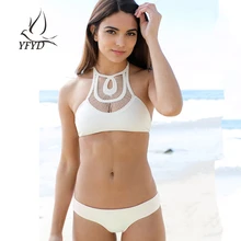 Sexy Brazilian Hollow Out Tops Solid Swimwear Female 2017 New Vintage Women Swimsuit Triangle Bikini Set Beachwear Bathing Suit