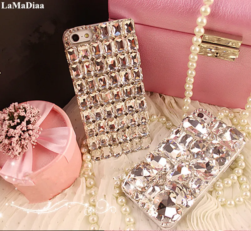 

LaMaDiaa Case For Xiaomi MIX2 2S MAX 2 5 5S Plus 5X 6 6X Plus Note3 8 8SE Luxury Glitter Crystal Diamond Phone Case