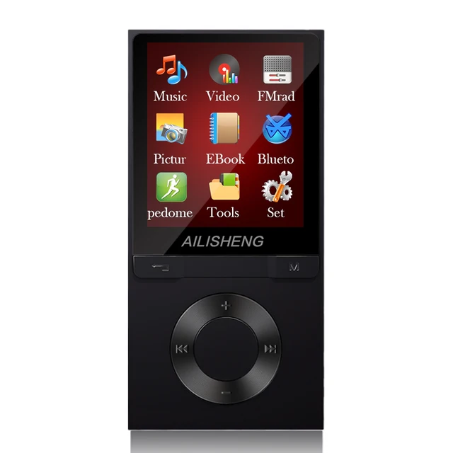 Zoll 088B MP3-Player Mp4 Bildschirm 3,5 Mm USB2.0 UKW-Radio Player 1,8